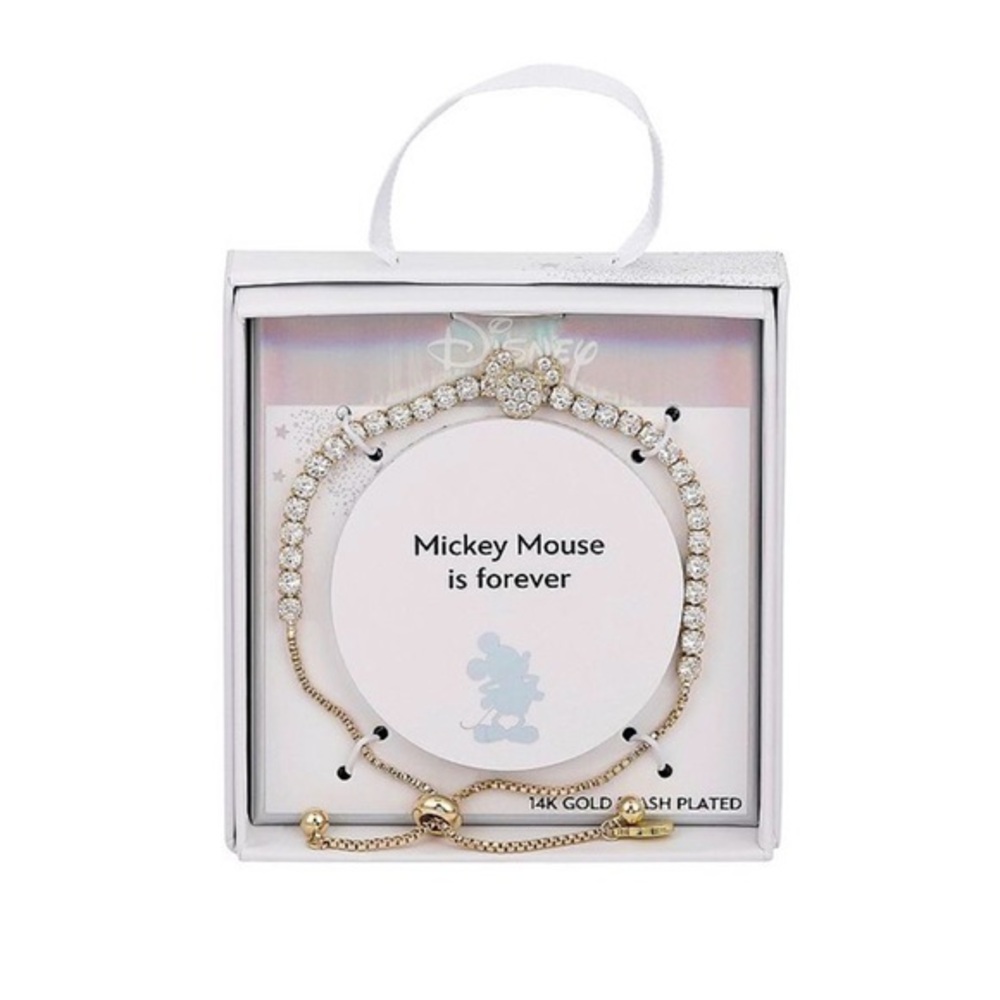 Disney Gold Plated Mickey Mouse Bracelet
